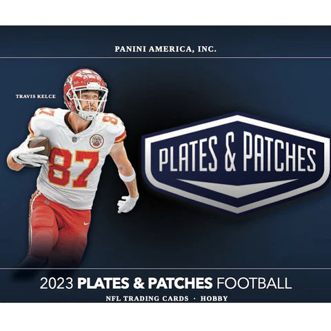 2023 Panini Plates & Patches NFL Football Hobby Box