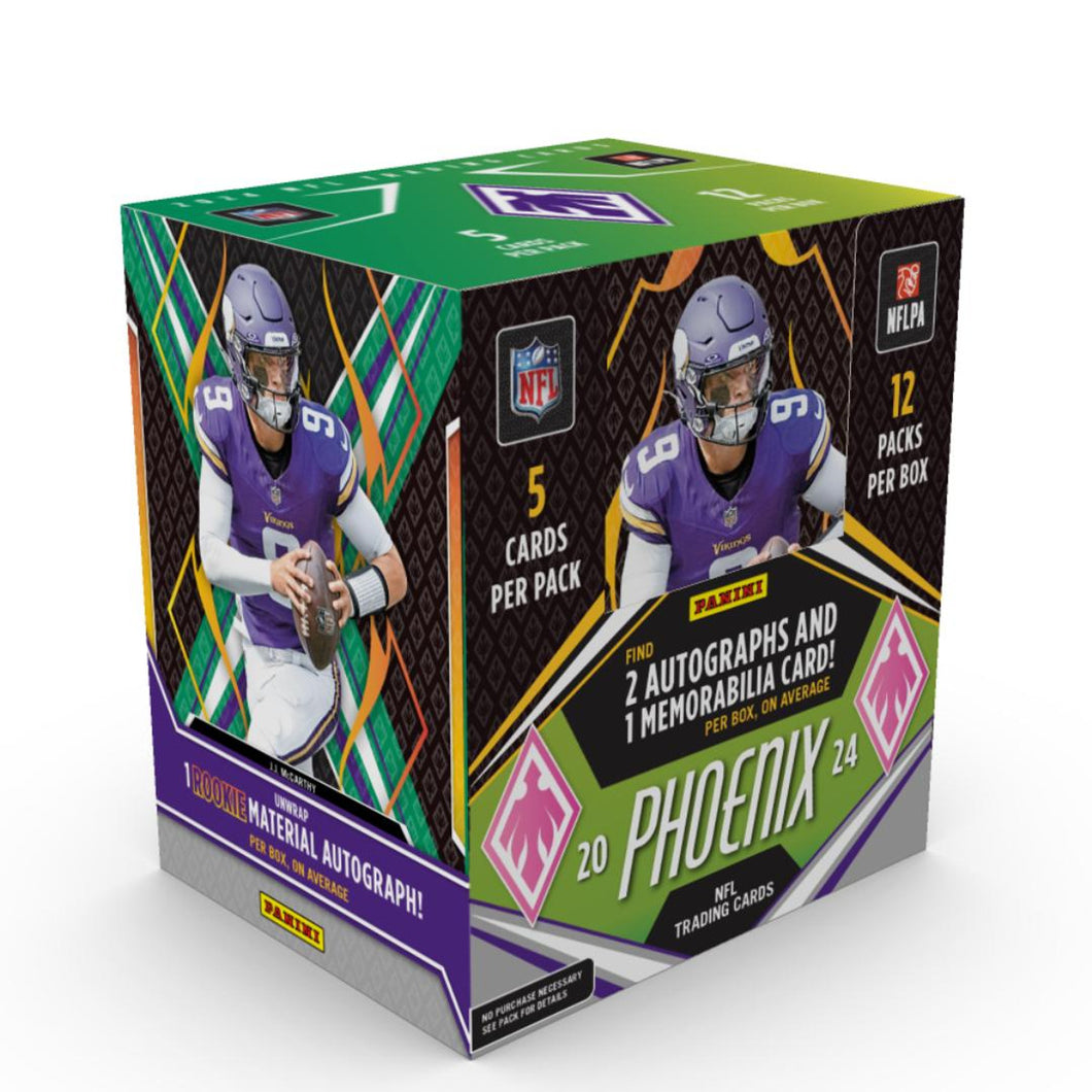BREAK 894: 2024 Panini Phoenix Hobby NFL Football 2 Box RANDOM DIVISIONS #1