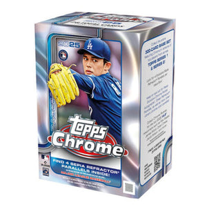 BREAK 909: 2025 Topps Chrome Blaster 40 Box Case RANDOM TEAMS (Dodgers & Yankees FREE random)