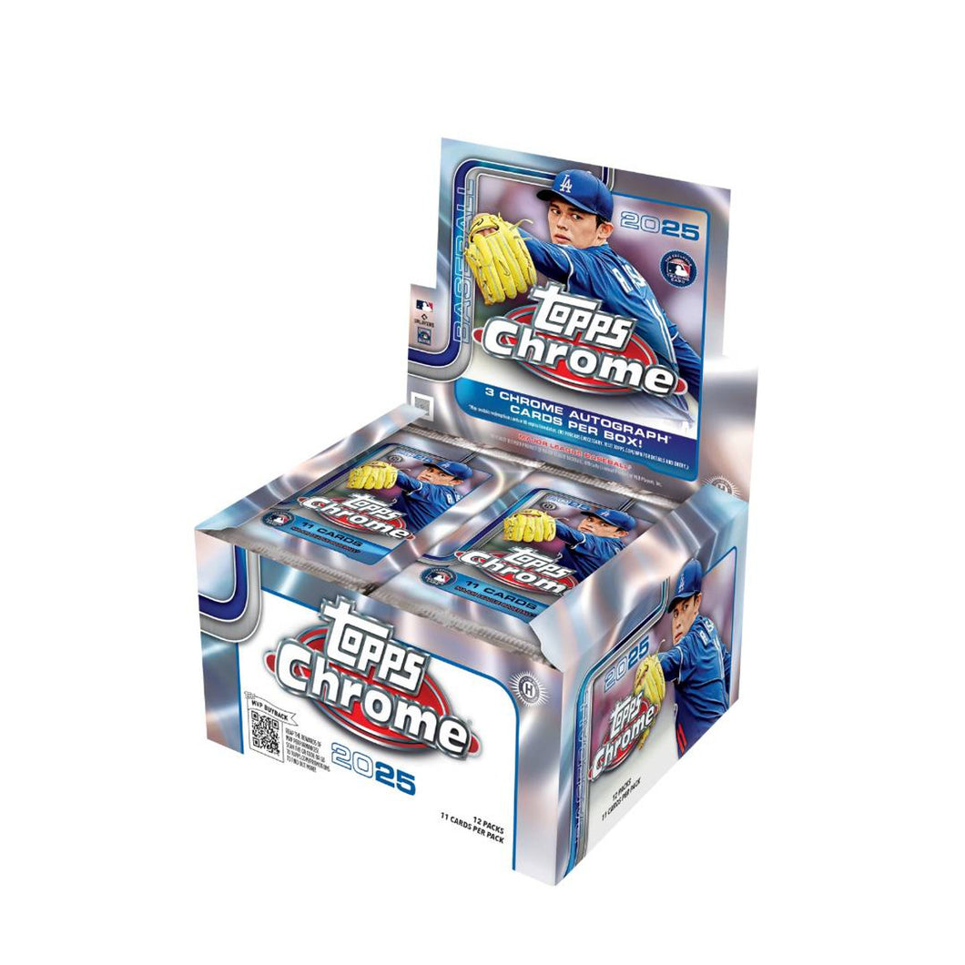 BREAK 902: 2025 Topps Chrome Baseball 2x Case (JUMBO & DELIGHT) PYT