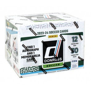 2023/24 Panini Donruss Soccer Hobby 12 Box Case