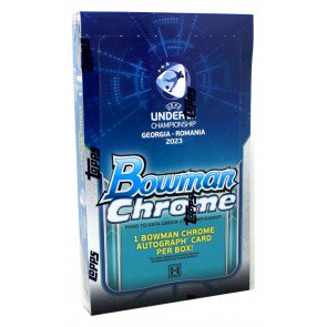 2022 Bowman Chrome Road to UEFA Under 21 European Championship Soccer Hobby Box