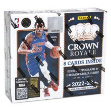 Load image into Gallery viewer, 2022/23 Panini Crown Royale Basketball Hobby Box
