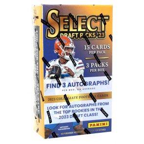 2023 Panini Select Draft Picks Football Hobby Box