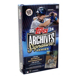 2024 Topps Archives Signature Series Retired Player Baseball Box