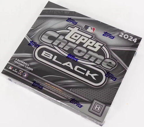 2024 Topps Chrome Black MLB Baseball Hobby Box
