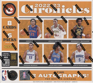 2022/23 Panini Chronicles NBA Basketball Hobby Box