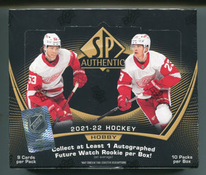 2021/22 Upper Deck SP Authentic Hockey Hobby Box - DM to Order