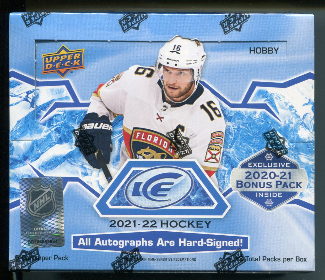 2021/22 Upper Deck Ice Hockey Hobby Box - DM to Order
