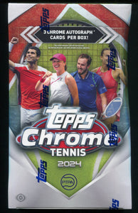 2024 Topps Chrome Tennis Hobby Box