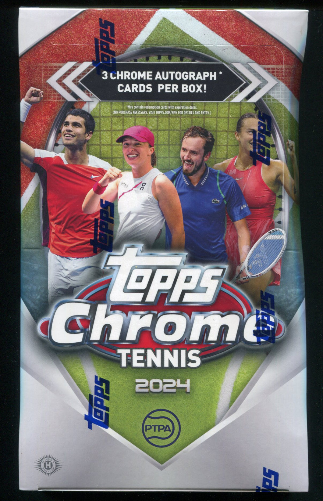 2024 Topps Chrome Tennis Hobby Box