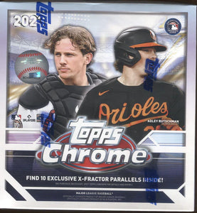2023 Topps Chrome Baseball Mega Box