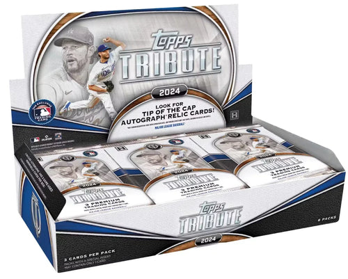BREAK 749: 2024 Topps Tribute MLB Baseball 1 Box PACK DRAFT #2