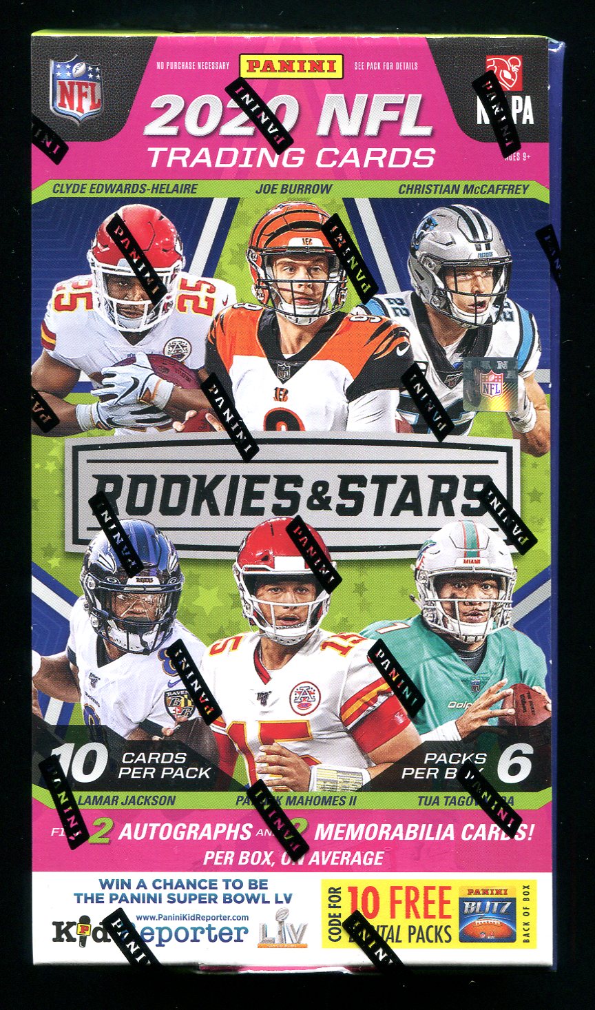 2020 Panini Rookies & Stars Football Hobby Box