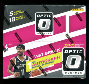 2019/20 Panini Donruss Optic Basketball Fast Break Box