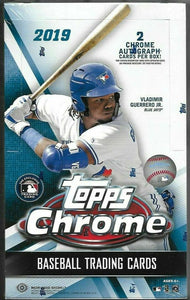 2019 Topps Chrome Baseball Hobby Box