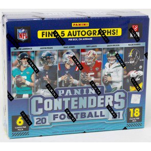 2021 Panini Contenders Football Hobby Box